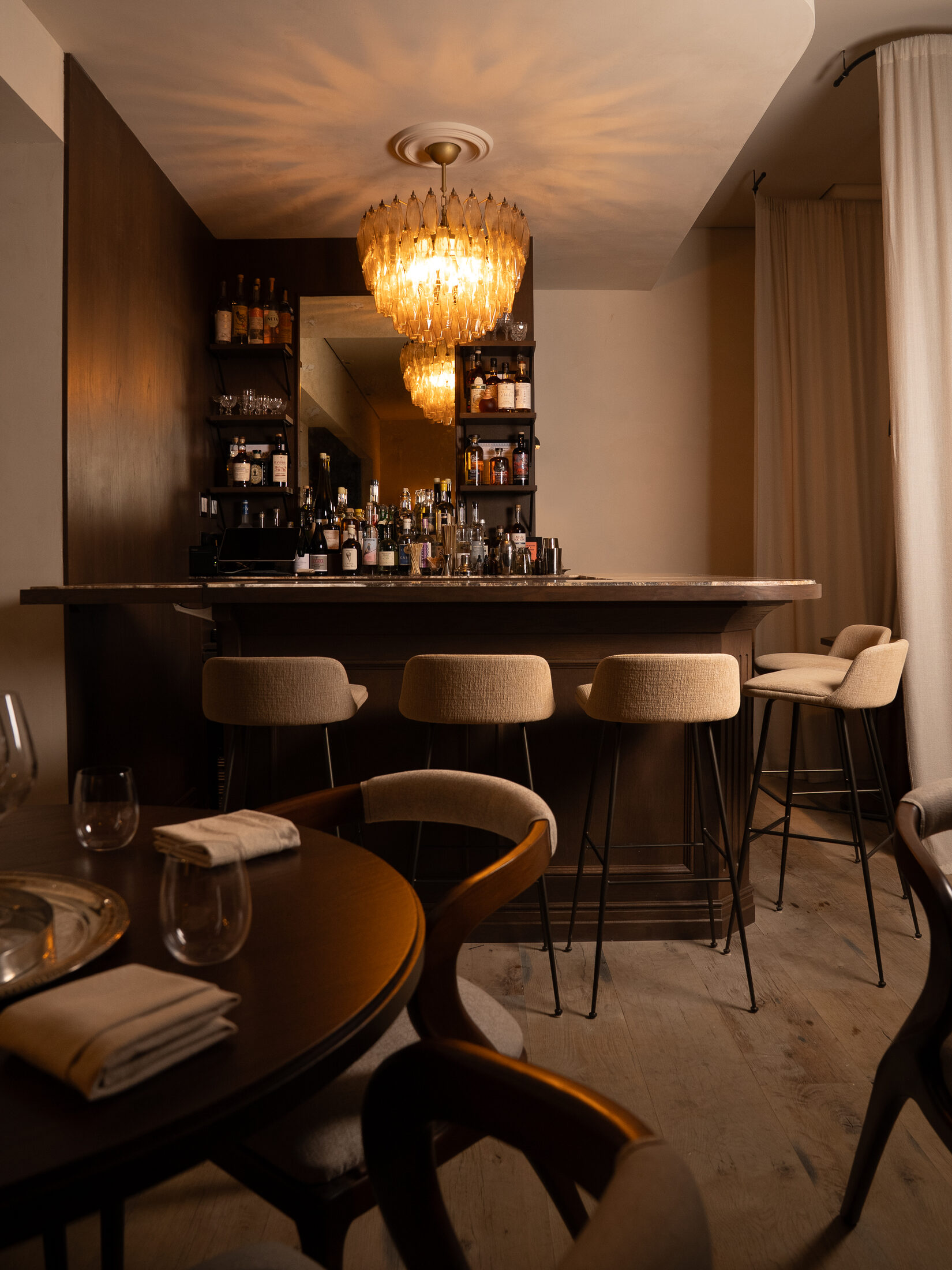 The bar at Cynthia